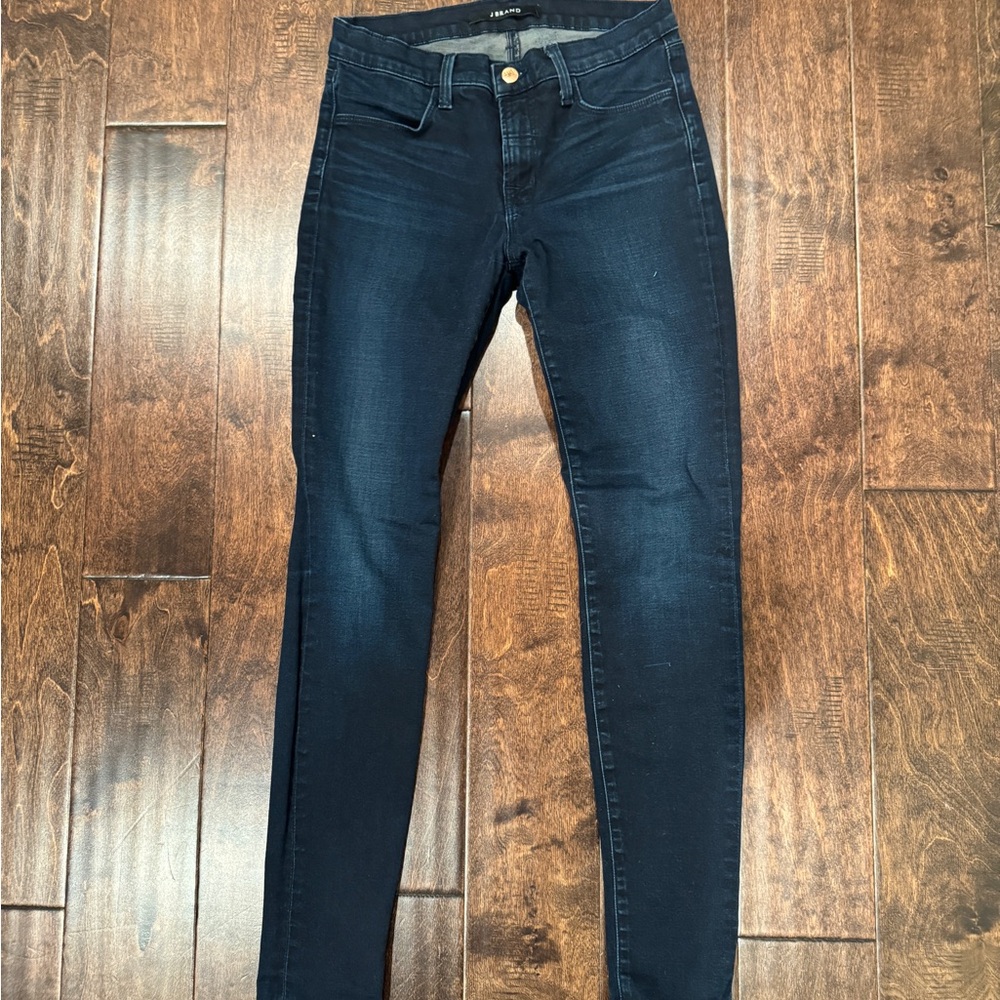 J Brand Midnight Indigo Skinny Jeans